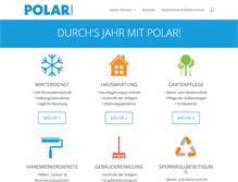 Tablet Screenshot of polar-berlin.de